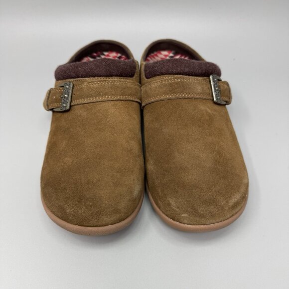 Revitalign Ashley Desert Slip On Shoes Brown Suede Size 7.5B Womens - Picture 4 of 9